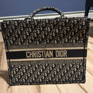 Christian Dior large Book tote